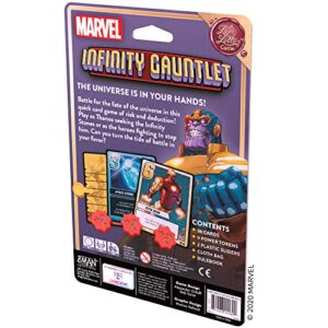 Infinity Gauntlet: A Love Letter Card Game Save The Universe from Thanos! Strategy Game for Kids and Adults Set in The Marvel Universe, Ages 10+, 2-6 Players, 15 Minute Playtime, Made by Z-Man Games