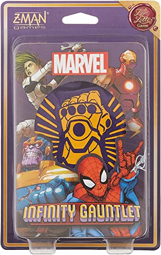 Infinity Gauntlet: A Love Letter Card Game Save The Universe from Thanos! Strategy Game for Kids and Adults Set in The Marvel Universe, Ages 10+, 2-6 Players, 15 Minute Playtime, Made by Z-Man Games