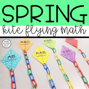 spring math activities | patterns, counting, and addition