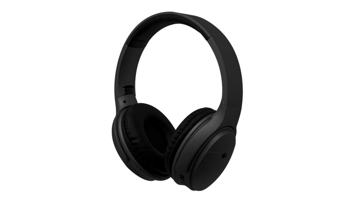 SOUNDBOUND Hands Free Wirless Over The Head Headphones Powerful Wireless Headphones Over Ear, Comfortable Big Cup (Black)