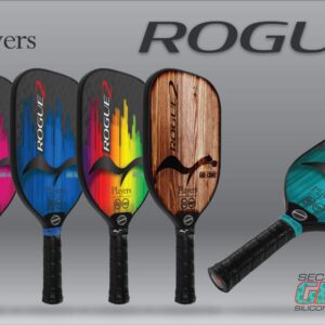 Rogue2 Second Generation Gel-Core Pickleball Paddle USAPA Approved and Made in The USA (Teal)