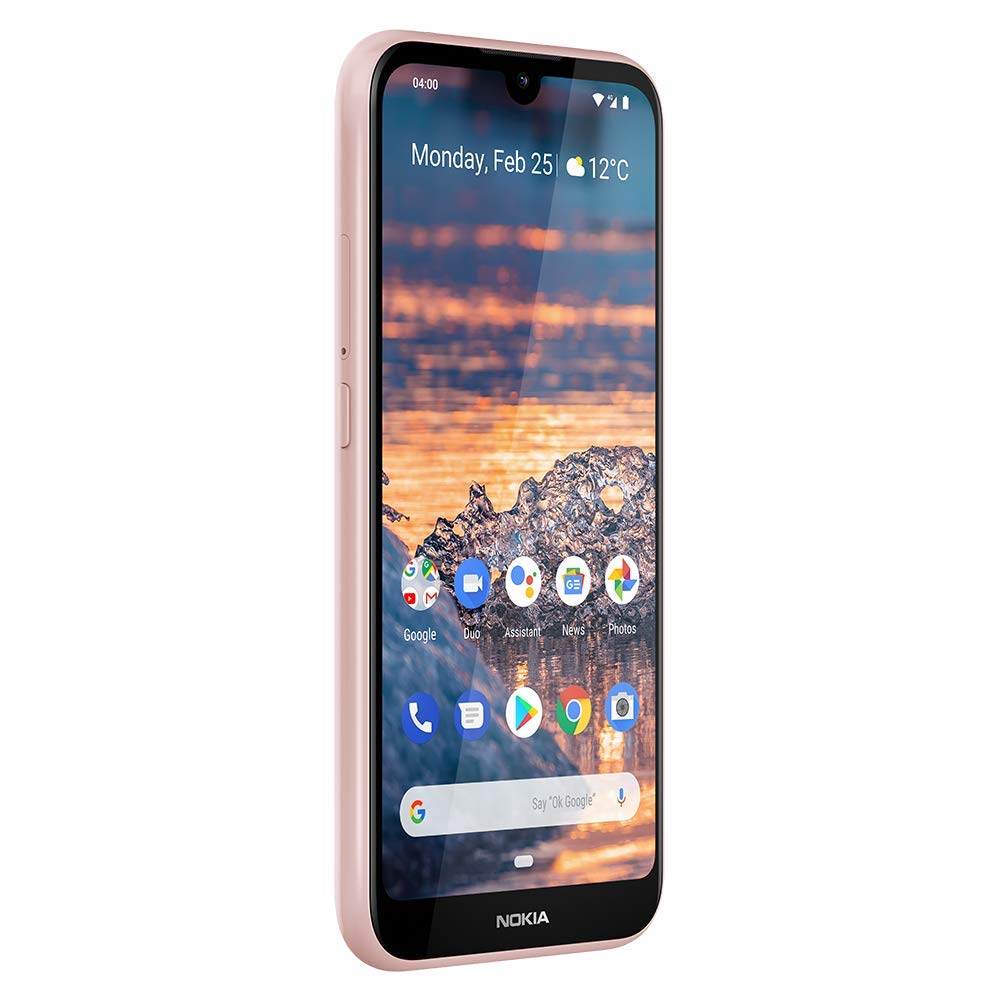 Nokia 4.2 - Android One (Pie) - 32 GB - 13+2 MP Dual Camera - Unlocked Smartphone (at&T/T-Mobile/MetroPCS/Cricket/H2O) - 5.71" HD+ Screen - Pink