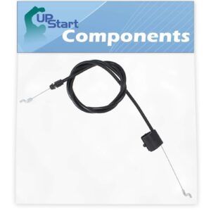 upstart components 532183281 zone safety control cable replacement for husqvarna pr600n21rh (96132002302) (2007-08) lawn mower: consumer walk behind - compatible with 183281 cable