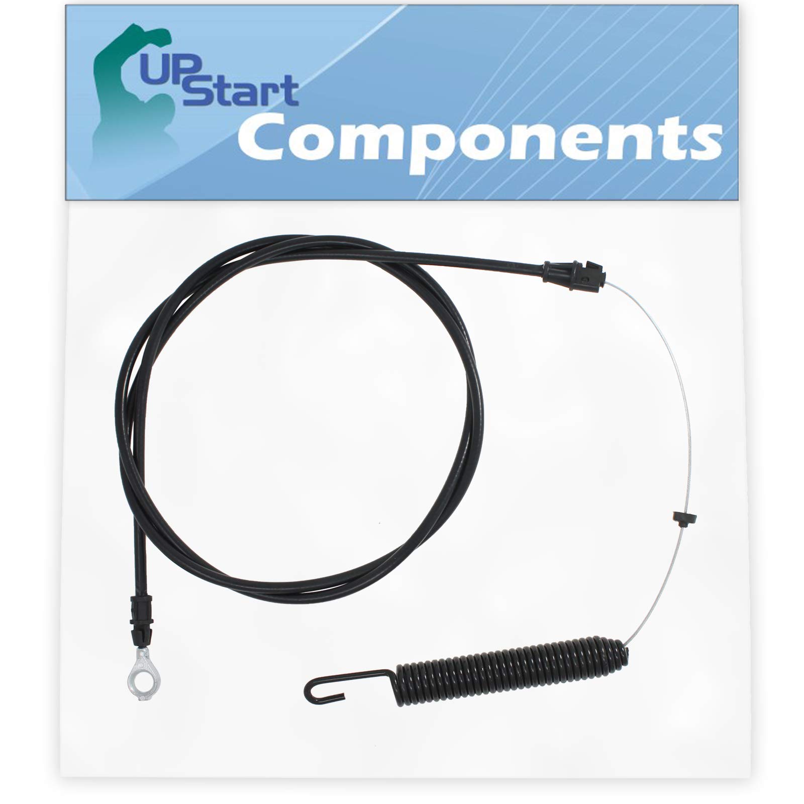 UpStart Components Replacement for Husqvarna YTH22V46 Lawn Mower Tractor - Compatible with 435110 Deck Engagement Cable - 532435110 Cable Clutch