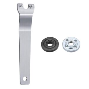 bosch-100 angle grinder replacement parts - angle grinder spanner wrench, grinder inner flange nut & grinder outer flange nut compatible