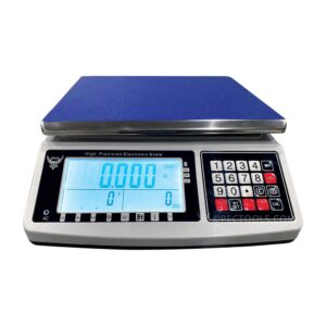 pec tools digital counting scale - digital inventory scale for packages and mail - weight counting scale for coins and small parts - heavy duty scale - 66lbs