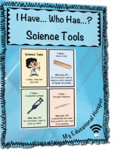 i have...who has...? - science tools