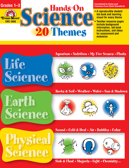 Hands-On Science - 20 Themes, Grades 1-3 - Teacher Reproducibles, E-book