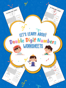 let's learn about double digit numbers worksheets