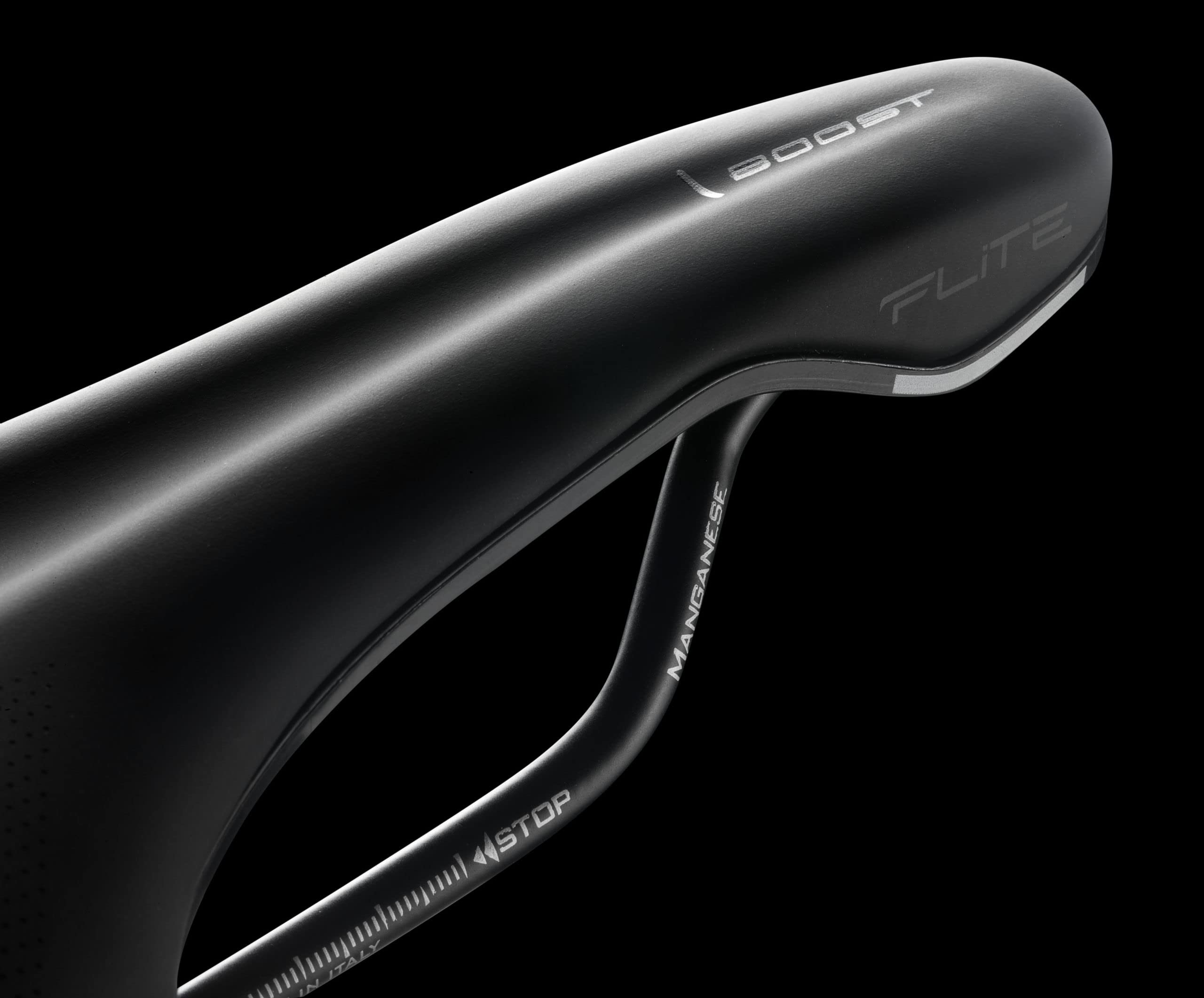 Selle Italia Flite Boost TM, L, Road, MTB, and Gravel Bike Saddle - for Men and Women, Short Nose Racing Seat, 248 x 130mm, 235g