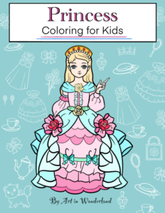 princess printable coloring pages for kids