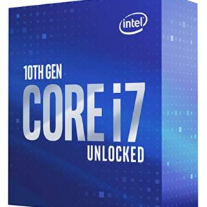 Intel Core i7-10700K Desktop Processor 8 Cores up to 5.1 GHz Unlocked LGA1200 (Intel 400 Series Chipset) 125W (BX8070110700K)