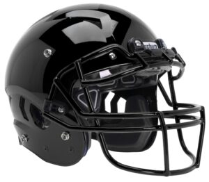 schutt sports vengeance a11+ youth football helmet (facemask not included), black, x-large