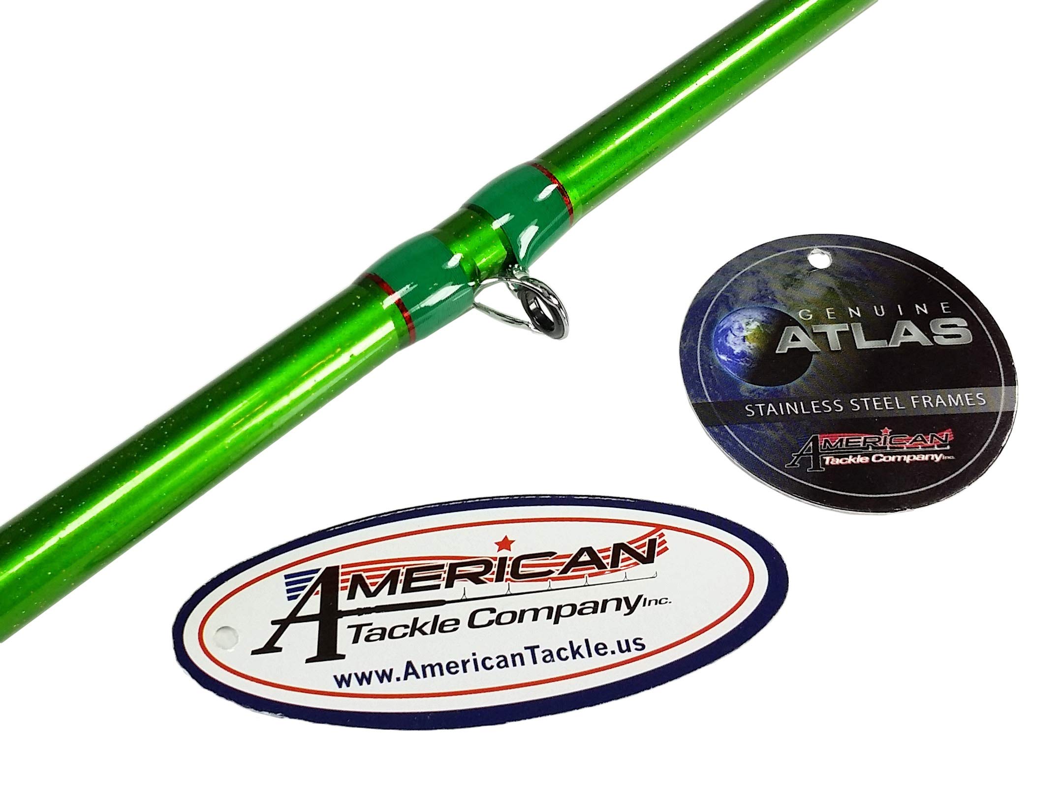 Carrot Stix Collapsible 2 Piece Casting PRO Wild Wild Green Greenwater Inshore Fishing Rod (7' 0" Medium Heavy)