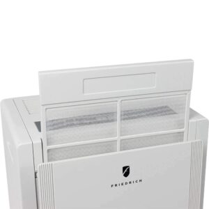 Friedrich Air Dehumidifier, 50 Pint Capacity, Built In Drain Pump, Precise Humidity Control