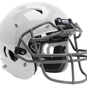 Schutt Sports Vengeance A11+ Youth Football Helmet with Facemask, White, Medium