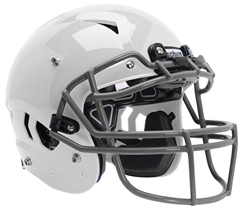 Schutt Sports Vengeance A11+ Youth Football Helmet with Facemask, White, Medium