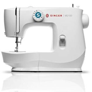 SINGER | M2100 Sewing Machine With Accessory Kit & Foot Pedal - 63 Stitch Applications - Simple & Great for Beginners