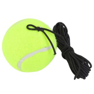 tennis ball, tennis ball parking aid,tennis beginner training ball with elastic rubber string for single practice, rubber woolen trainer tennis ball