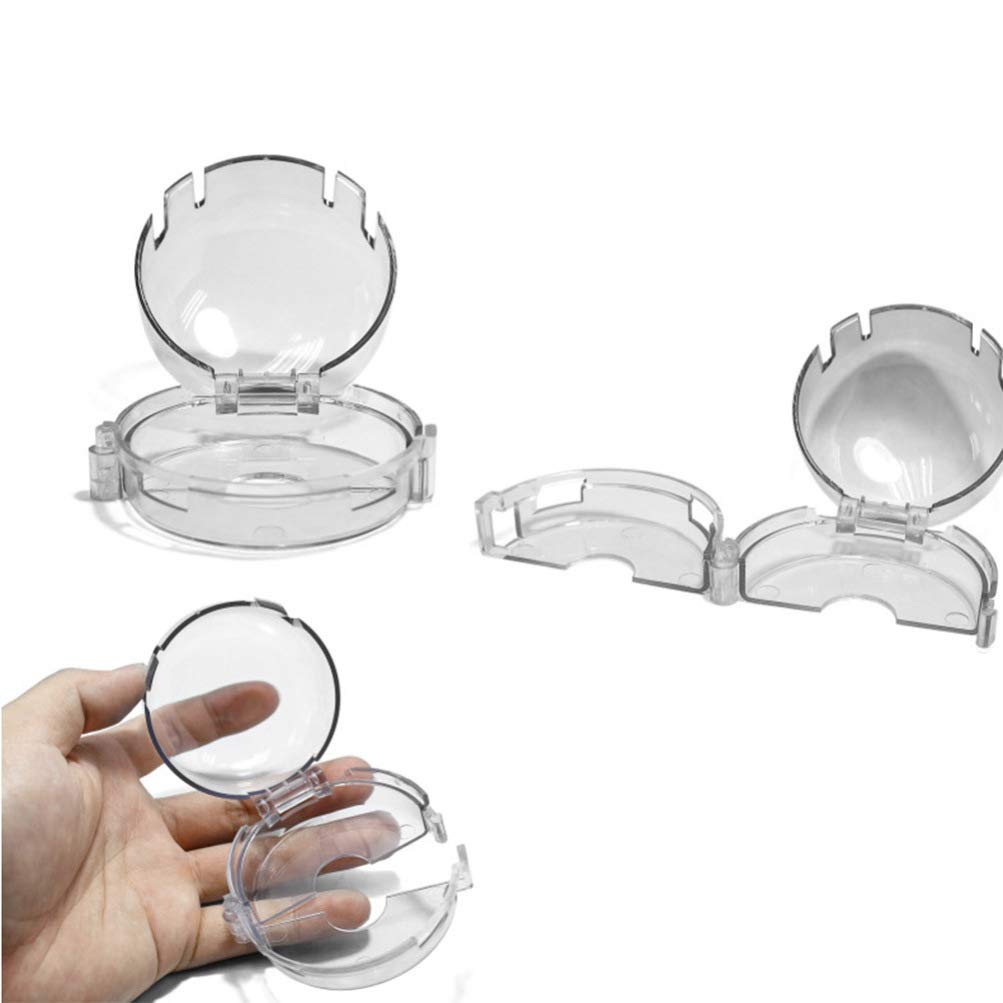 TOYANDONA Clear Stove Knob Covers 5pcs Universal Oven Stove Gas Knob Cover Child Safety Children Kitchen Stove Gas Knob Covers Protection Gas Safety Case Stove Knob Case for Kitchen Baby Kid