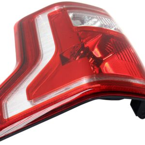 Evan Fischer Tail Light Assembly Set Compatible with 2015-2017 Ford F-150 With Bulbs Driver and Passenger Side