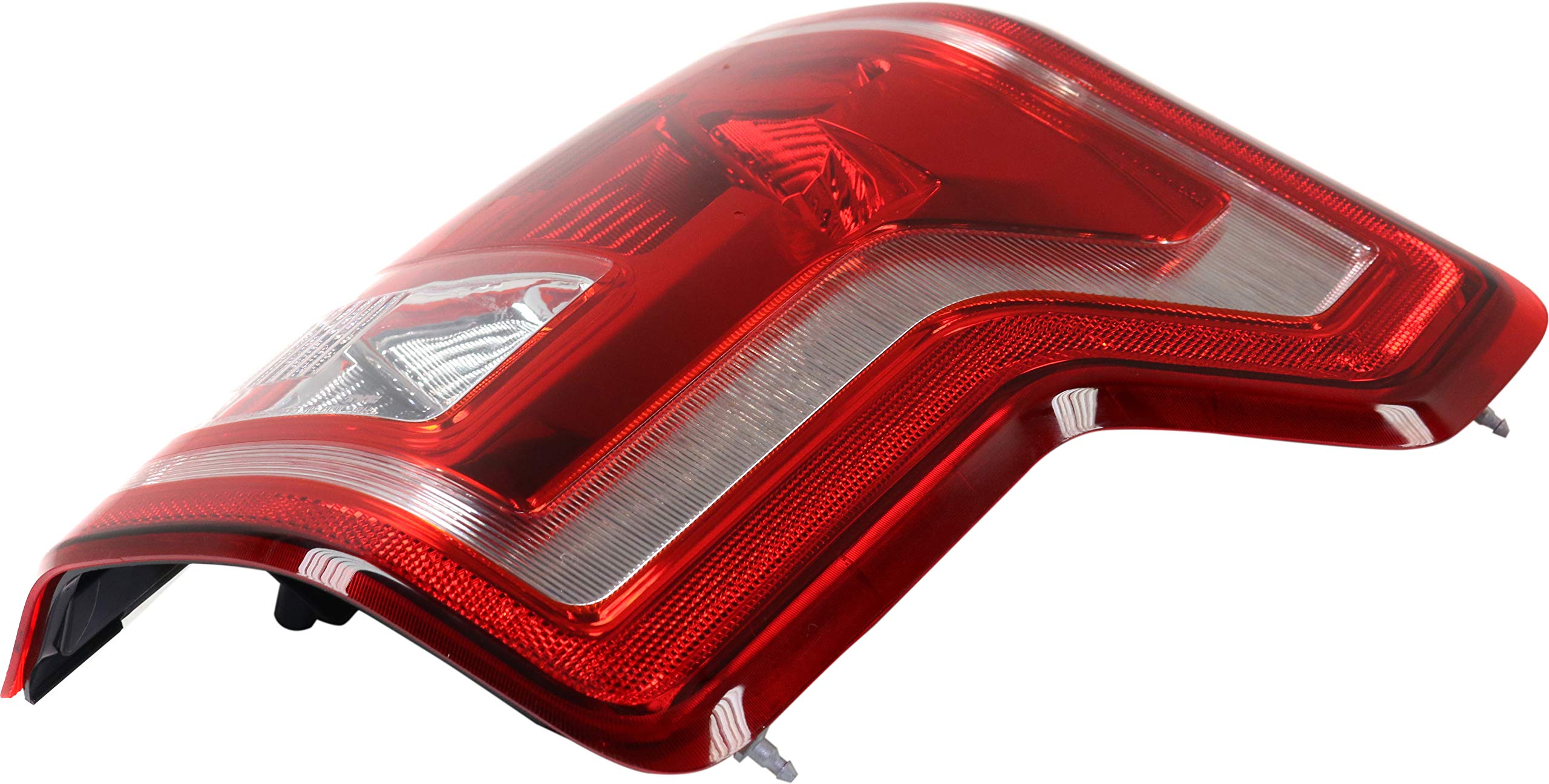 Evan Fischer Tail Light Assembly Set Compatible with 2015-2017 Ford F-150 With Bulbs Driver and Passenger Side