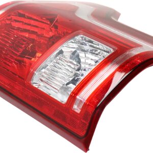 Evan Fischer Tail Light Assembly Set Compatible with 2015-2017 Ford F-150 With Bulbs Driver and Passenger Side