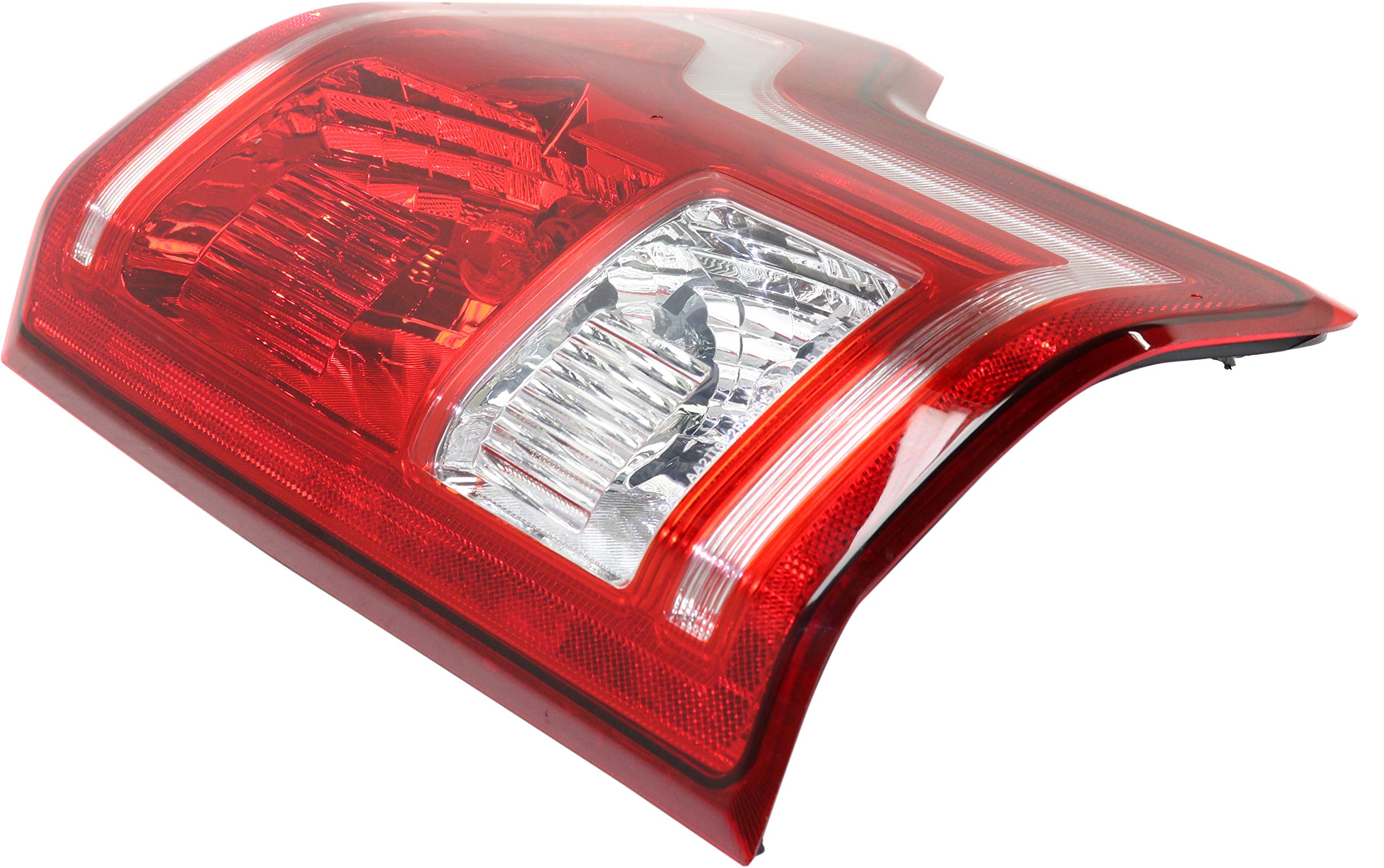 Evan Fischer Tail Light Assembly Set Compatible with 2015-2017 Ford F-150 With Bulbs Driver and Passenger Side