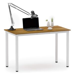 weehom computer desk home office writing desk study laptop/dining table