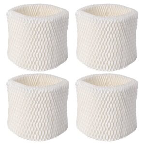 Horyliin 4 Pack Humidifier Wicking Filters Replacement Compatible for Honeywell HAC-504 and HAC-504AW,HCM-350,HCM-300T, HCM-600, HCM-710, HCM-315T