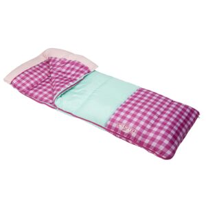 wenzel sapling 40f - 50f youth sleeping bag, pink…