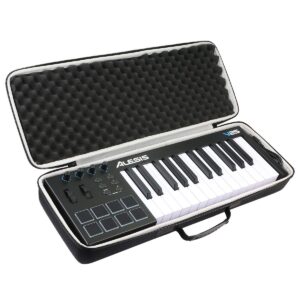 khanka hard case replacement for alesis v25 | 25-key usb midi keyboard controller
