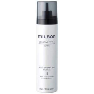 milbon creative style wave enhancing mousse 4, 7.1oz