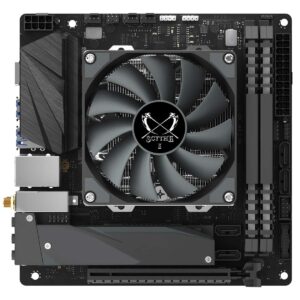 Scythe Shuriken 2 CPU Air Cooler, 92mm Low Profile (58mm Tall), Intel LGA1151, AMD AM4/Ryzen