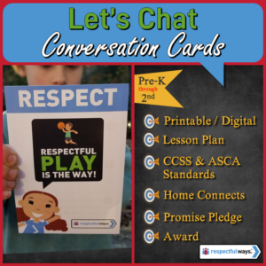 social emotional learning | distance learning | respect | respectful play is the way | elementary school