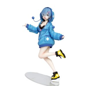 taito re: zero -starting life in another world-: rem precious figure (fluffy parka version)