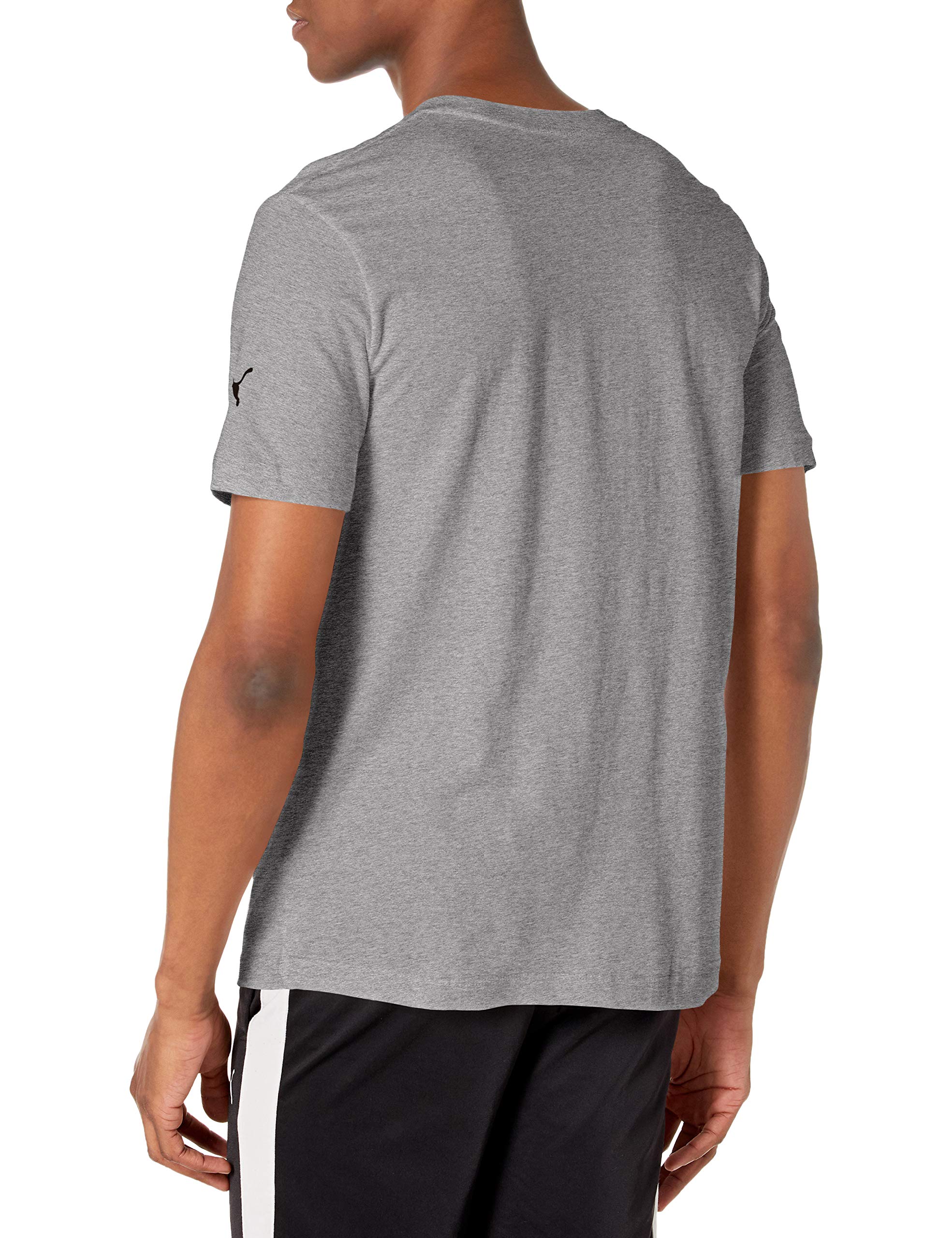 PUMA Men's City Attack Tee, Medium Gray Heather, M