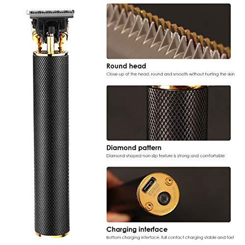 SOONHUA Mens Beard Hair Trimmer Electric Hair Clippers Rechargeable Close Cutting Trimmer Kit Men Hair Detail Shaver