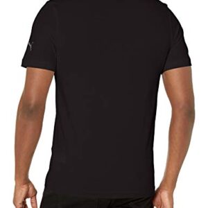 PUMA Men's City Attack Tee, Black, XL