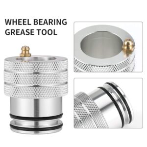 KEMIMOTO X3 Wheel Bearing Grease Tool 39mm X3 Wheel Bearing Greaser Tool Compatible with Can-Am Maverick X3 & MAX Turbo RR 2023 2022 2021 2020 2019 2018 2017 OE Replace #293350109