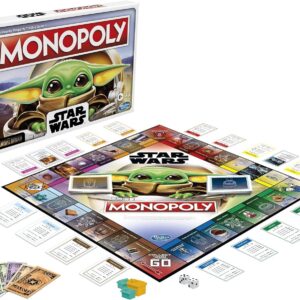 Monopoly: Star Wars The Child Edition Board Game for Families and Kids Ages 8 and Up, Featuring The Child, Who Fans Call Baby Yoda