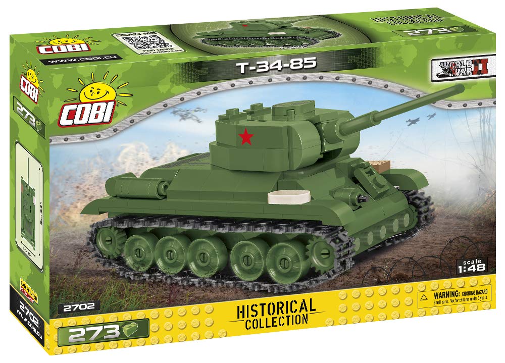 COBI Historical Collection WWII T-34-85, Green