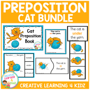 prepositions cat bundle