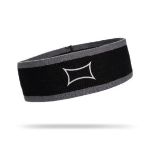 Sling Shot Original Hip Circle Fabric Resistance Band for Exercising – Lower Body Activation, Dynamic Warm Ups and Glute Activation (Level 2 Tension, Grey/Black, Large)