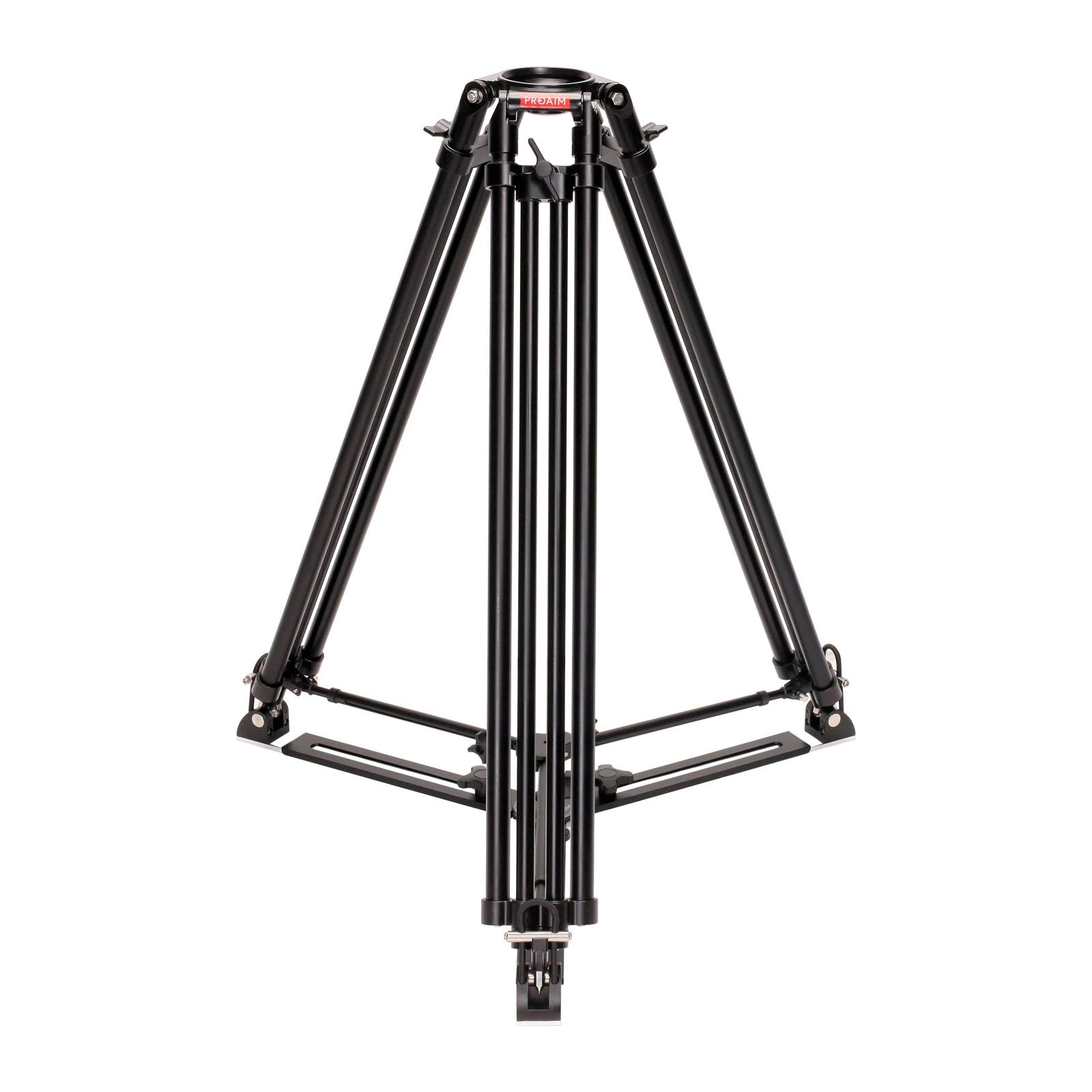 Proaim 100mm Camera Tripod Stand with Aluminum Spreader. Payload of up to 80kg / 176lb. (CST-100-01)