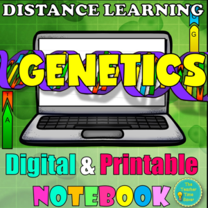genetics & heredity digital interactive notebook