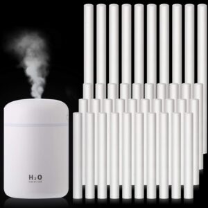 40 pieces humidifier sticks filter refill sticks wicks replacement for portable personal usb powered humidifiers in office home bedroom, 2 sizes