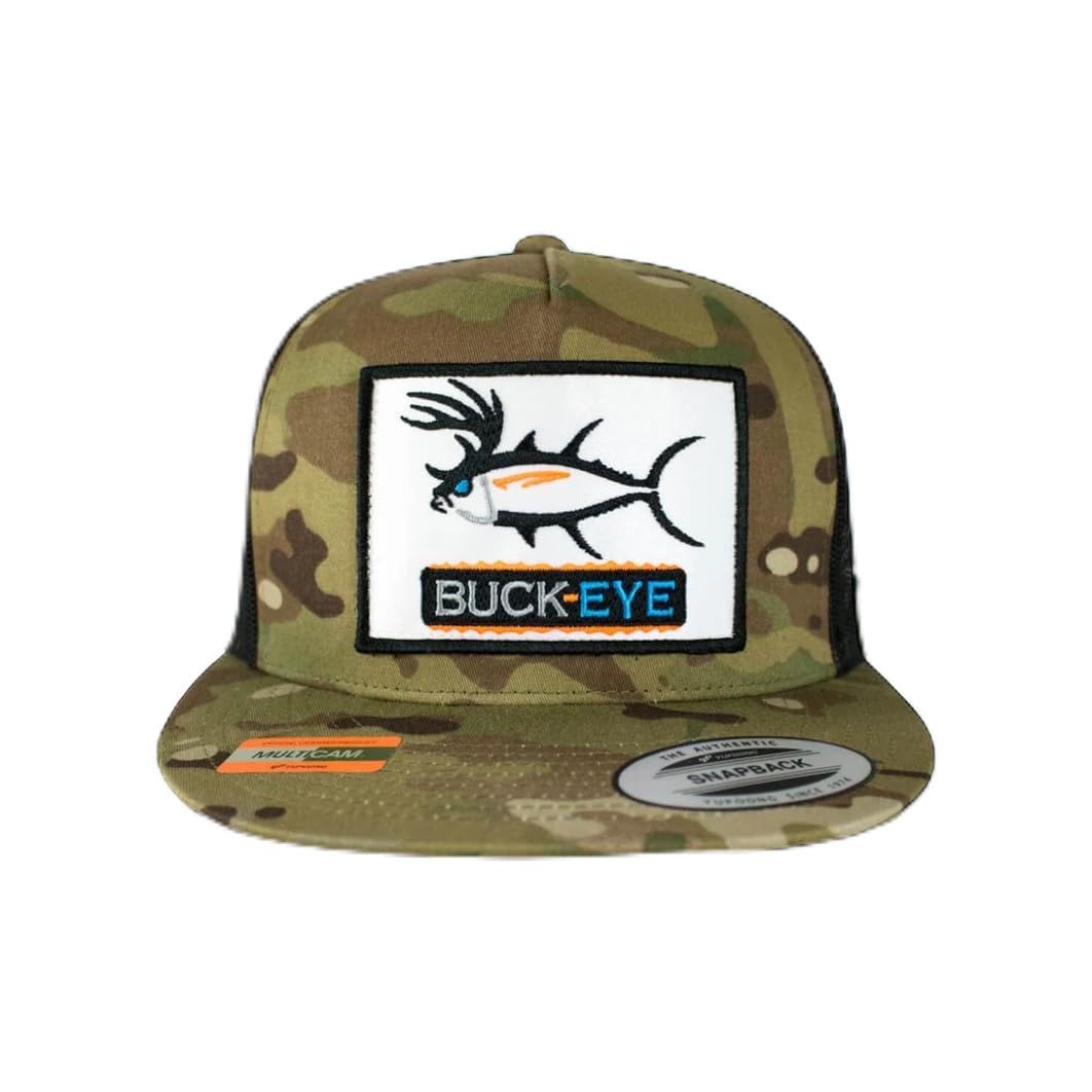 Buck-Eye Pill Patch Tropic Multicam Unisex Trucker Hat