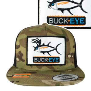 Buck-Eye Pill Patch Tropic Multicam Unisex Trucker Hat