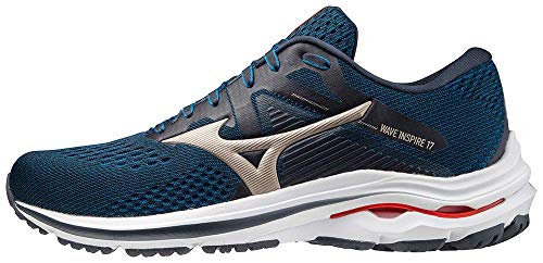 Mizuno Men's Wave Inspire 17, India Ink, 10.5